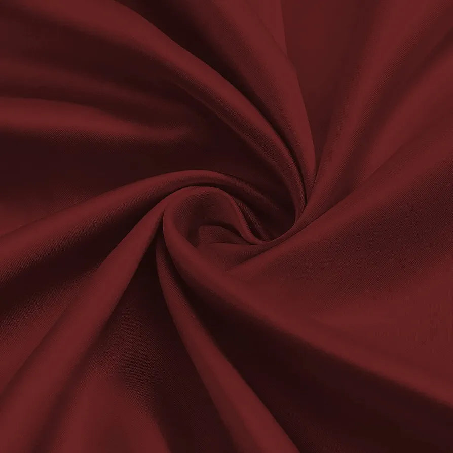 Divine Casa Micro Satin Semi Blackout Window Curtain I Drapes for Home Living Room and Bedroom 5 Feet Long 1 Pcs